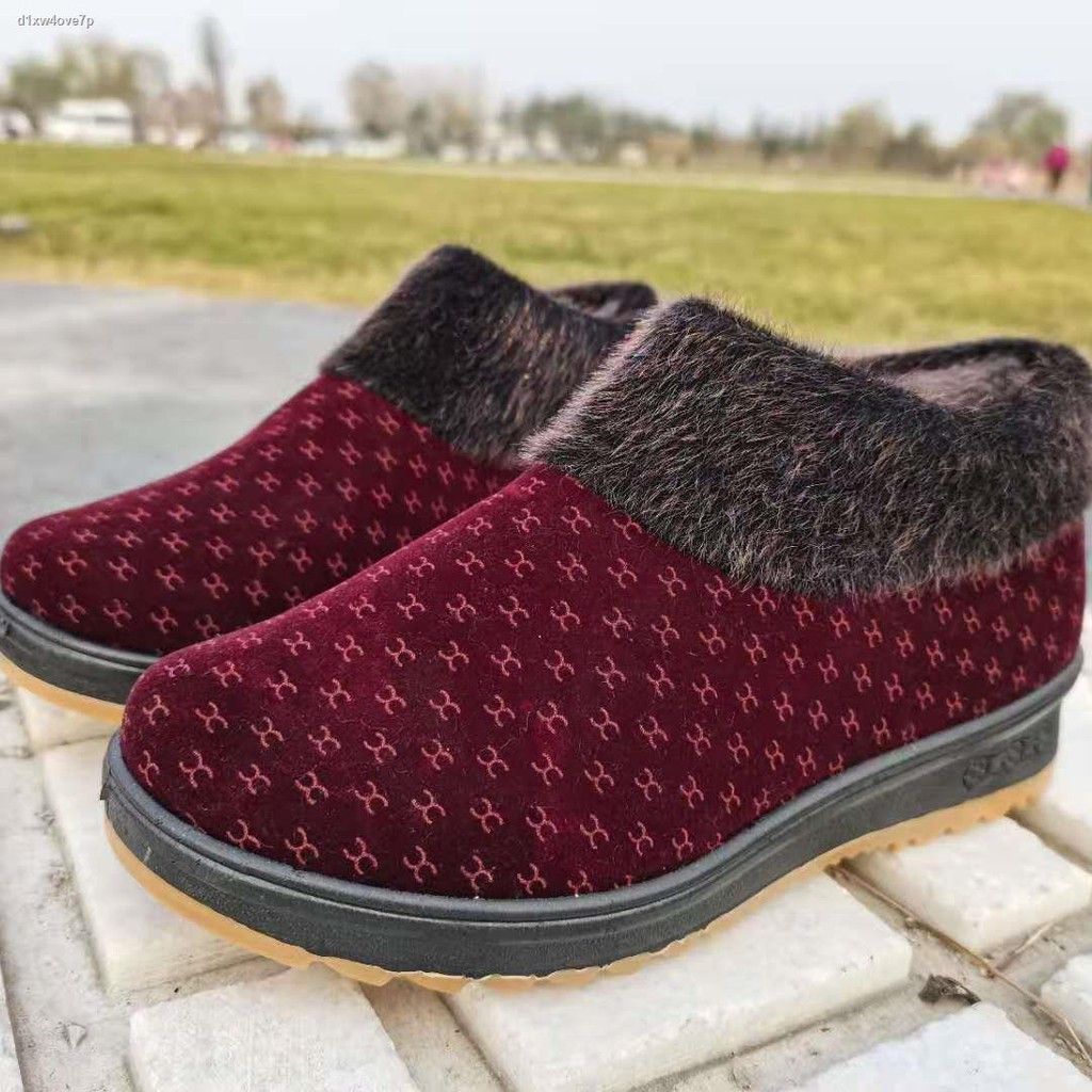 Giày vải Bắc Kinh cũ và nhung phụ nữ cho người già | BigBuy360 - bigbuy360.vn