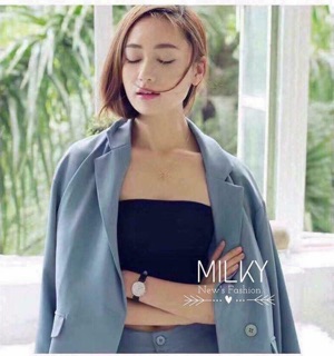Áo ống trơn hàng siêu co giãn