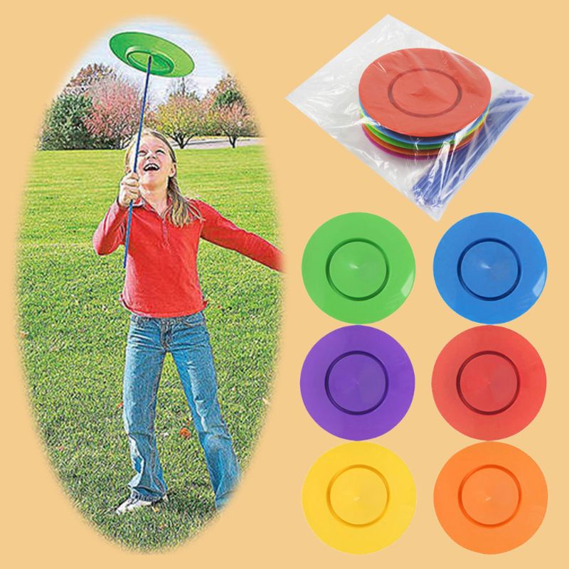 Set 6 Đĩa Đạo Cụ Hóa Trang Chú Hề Cân Bằng Sáng Tạo