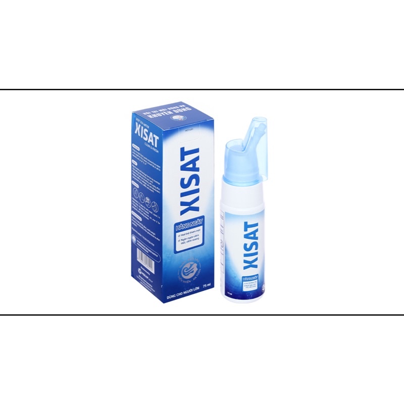 Xịt mũi XISAT Người lớn - Trẻ em Chai 75ml