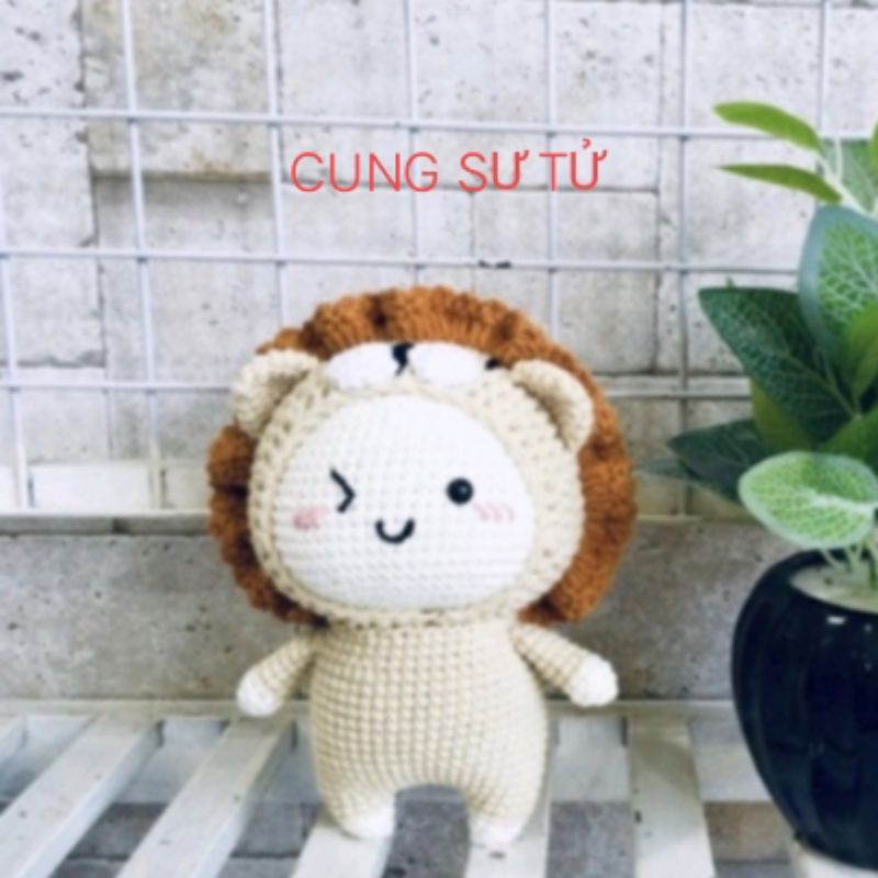 GẤU LEN 12 CUNG HOÀNG ĐẠO HANDMADE