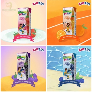 1 thùng 48 hộp sữa trái cây ZinZin 110ml