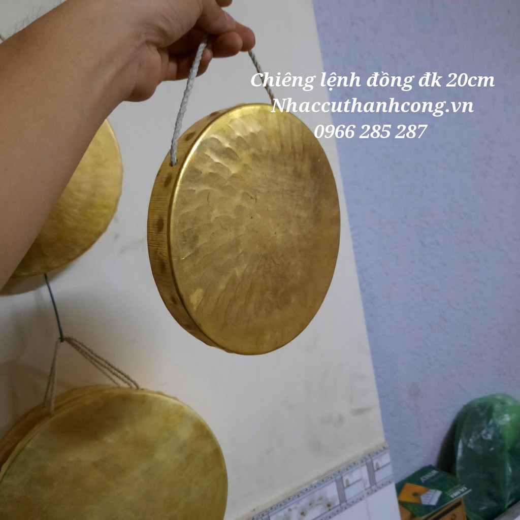 Lệnh đồng vàng đk20cm