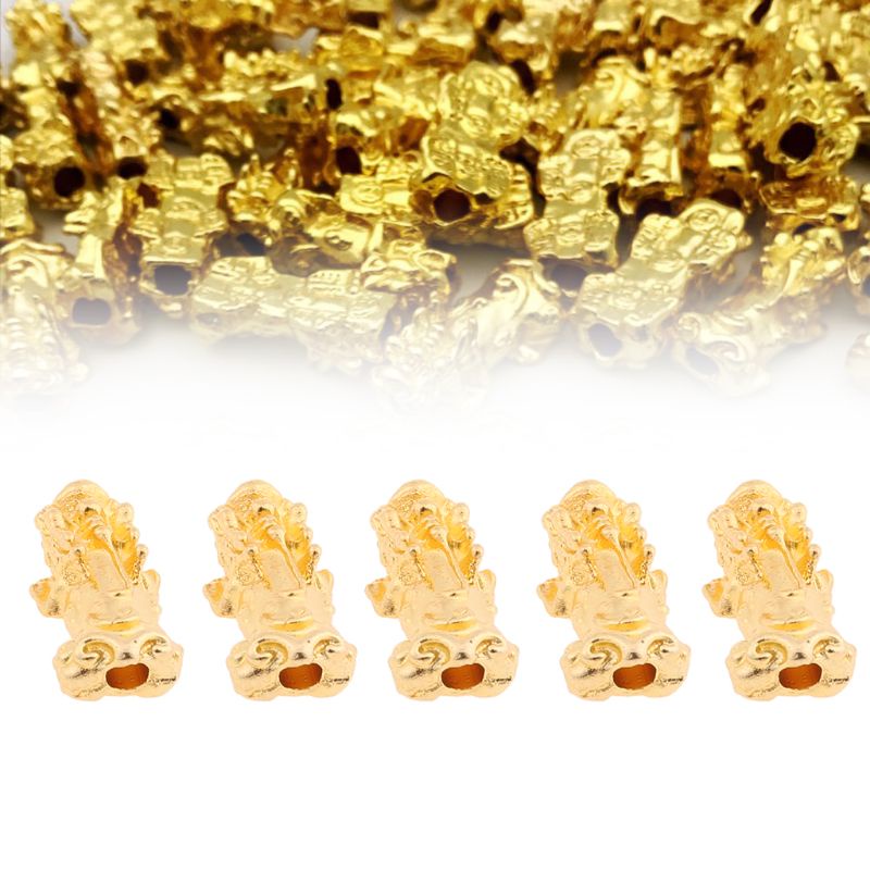 Set 10 Mặt Dây Chuyền May Mắn Pi Yao Attract Giàu Có Và May Mắn