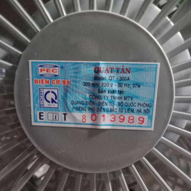 [Siêu rẻ] Quạt Hộp Để Giường Chính Hãng Điện Cơ 91 Bộ Quốc Phòng QT-300A, QT-400A