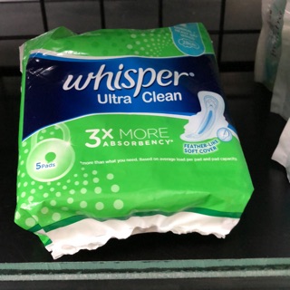 Băng vệ sinh whisper siêu mỏng cánh đêm 5m