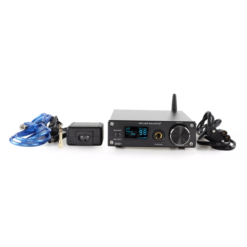 Bộ giải mã âm thanh Bluetooth 5.0 FX-Audio DAC D01 - Bản nâng cấp của DAC X7