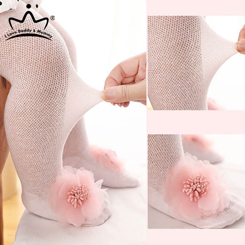 Quần tất dài cho bé gái sơ sinh từ 6-12 tháng tuổi