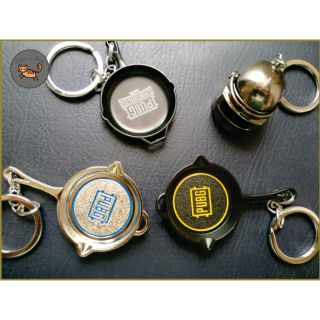 Móc chìa khóa chảo Pubg, mũ Pubg, Pubg mobile