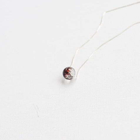 Dây chuyền bạc 925 đá tự nhiên năng lượng tích cực An Gem