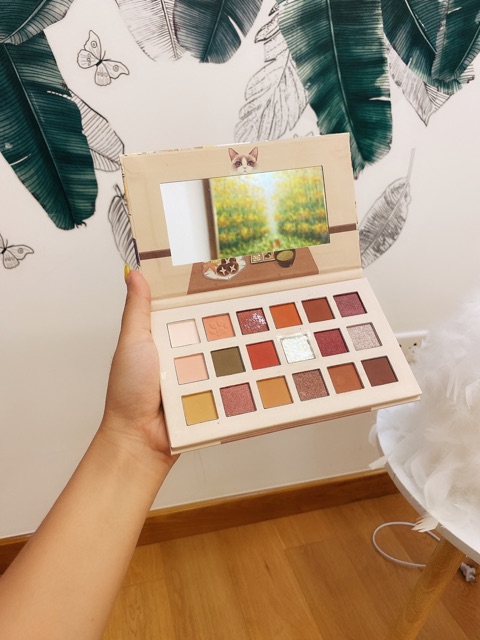 Bảng phấn mắt 18 ô MUGE LEEN - Tông sương sương - cực dễ make | BigBuy360 - bigbuy360.vn