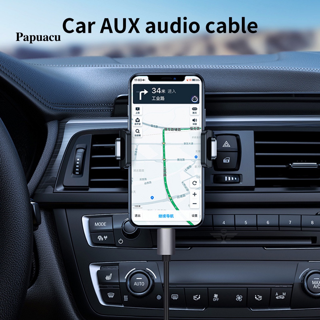 Dây Cáp Chuyển Đổi Âm Thanh Type-C Sang 3.5mm AUX Chống Rỉ Sét Chuyên Dụng Cho Xe Hơi / Máy Tính