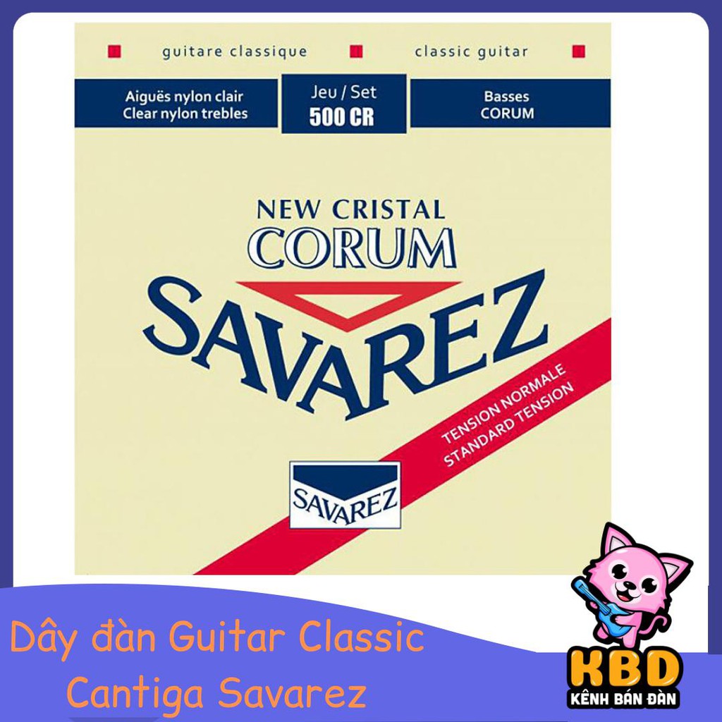 DÂY ĐÀN GUITAR CLASSIC SAVAREZ 500 ARJ