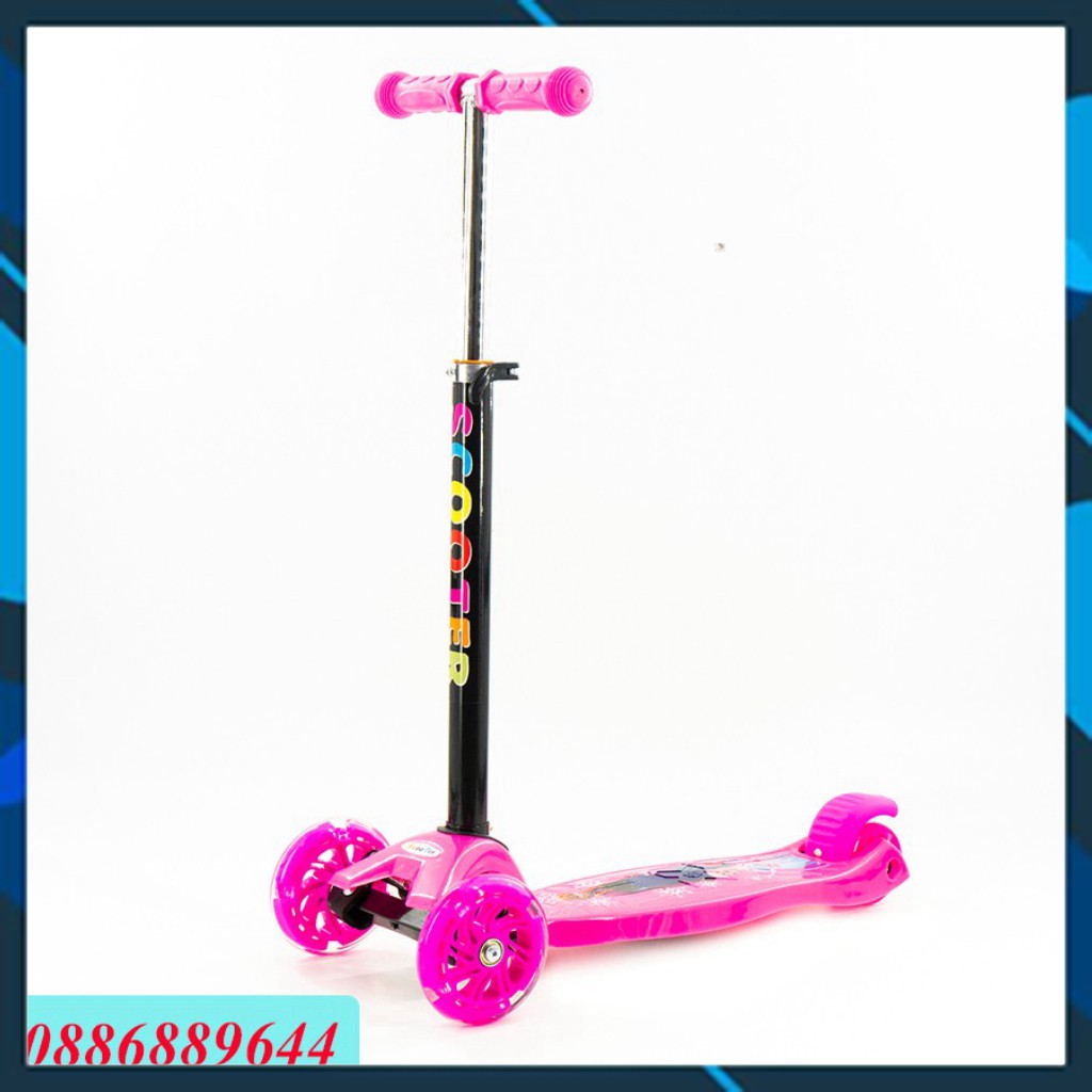 Xe Scooter Công Chúa Elsa Cho Bé Từ 2 Tuổi Trở Lên 038PY [Shop Ưu Đãi]