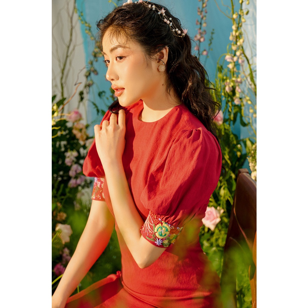 OLV - Đầm Alymer Embro Dress
