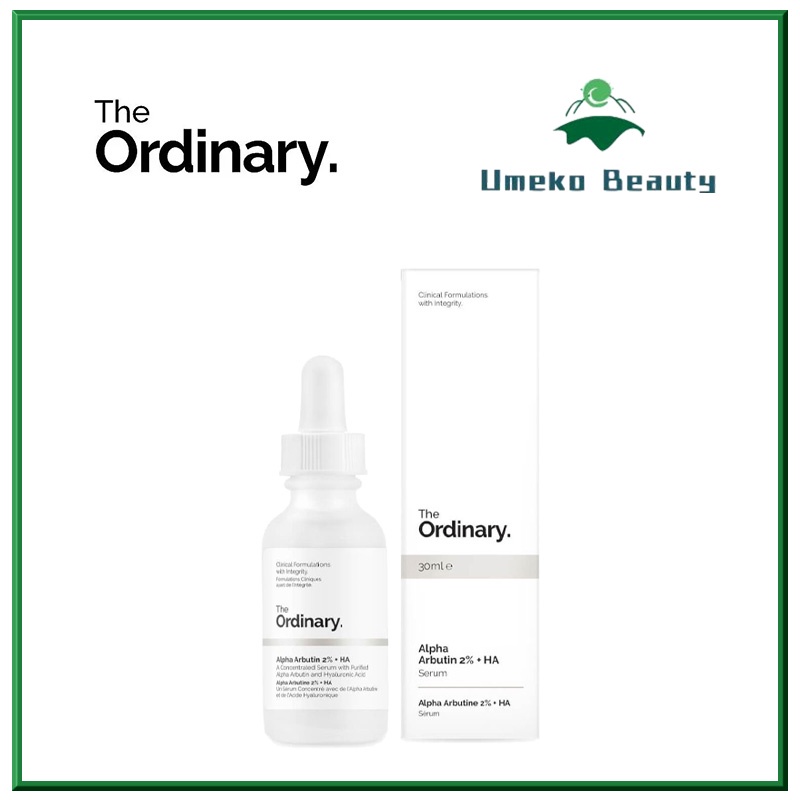 【Từ tp Hồ Chí Minh gửi hàng】Tinh Chất The Ordinary Alpha Arbutin 2% +HA 30ml HA Serum Dưỡng Trắng Da Giảm Thâm Nâng Tone Da Tái Tạo Da serum ordinary