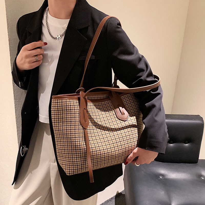 Túi vải sức chứa lớn thiết kế thời trang tiện dụng IELGY