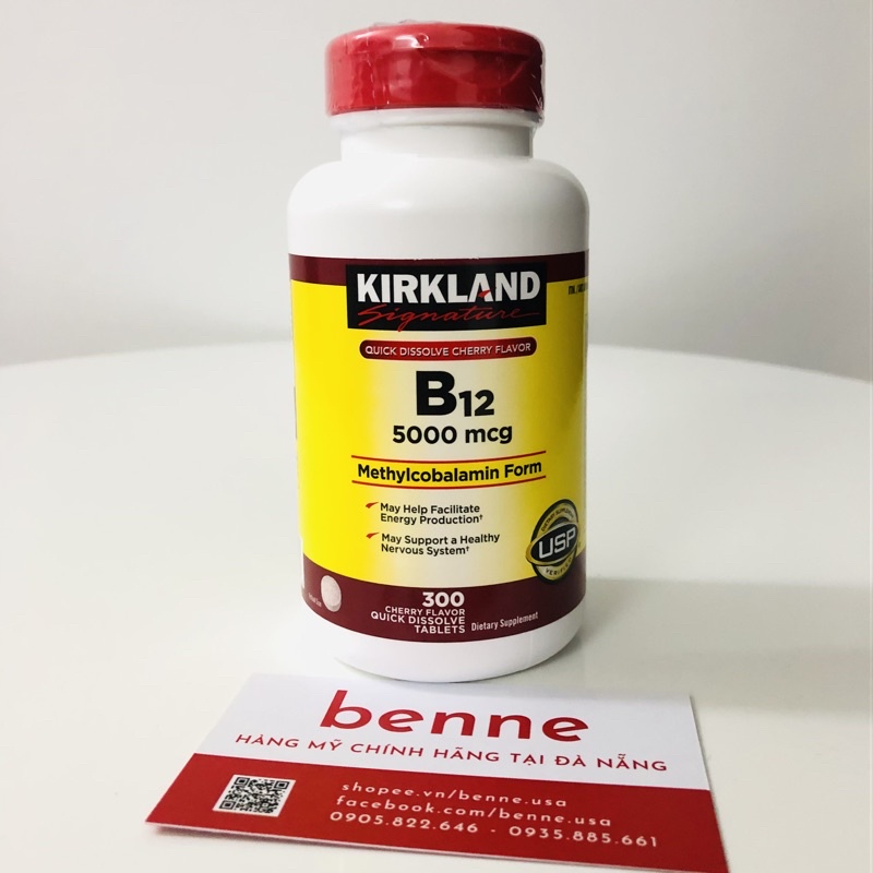 [🇺🇸Bill Mỹ] Viên uống Vitamin B12 Nature Made, Nature's Bounty, Kirkland của Mỹ