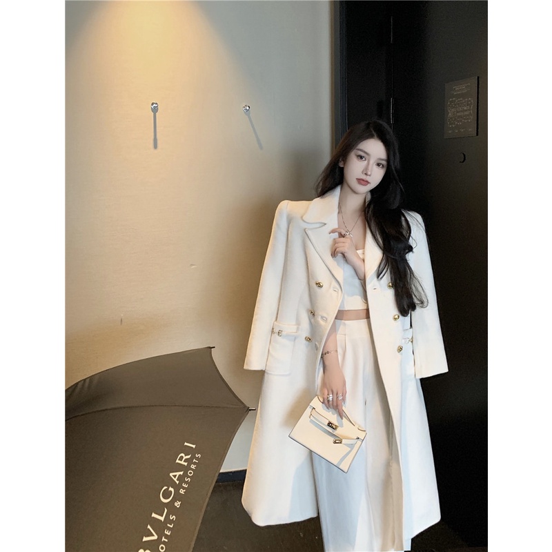 (Order) Áo măng tô dạ dáng dài | BigBuy360 - bigbuy360.vn