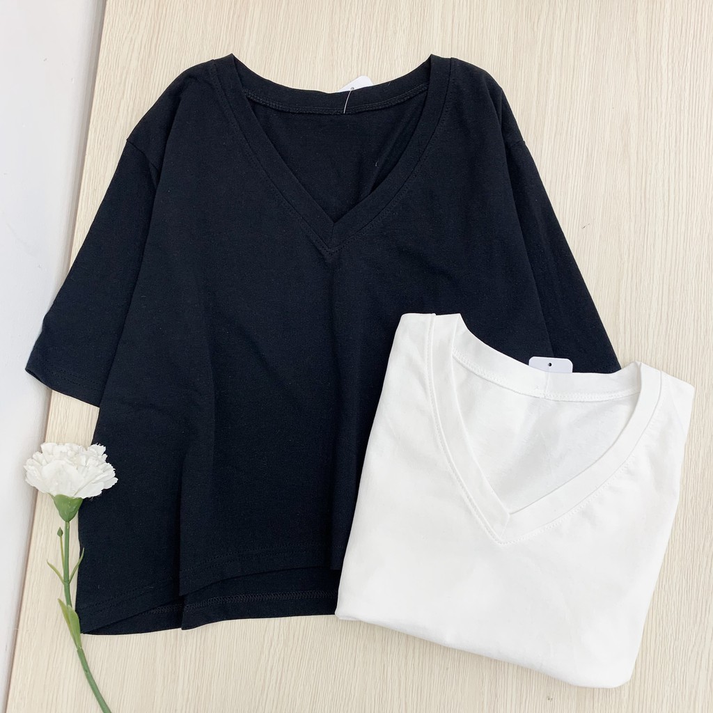 [Mã FAMAYWA giảm 10K đơn 50K] Áo croptop trơn cổ tim Friday | BigBuy360 - bigbuy360.vn