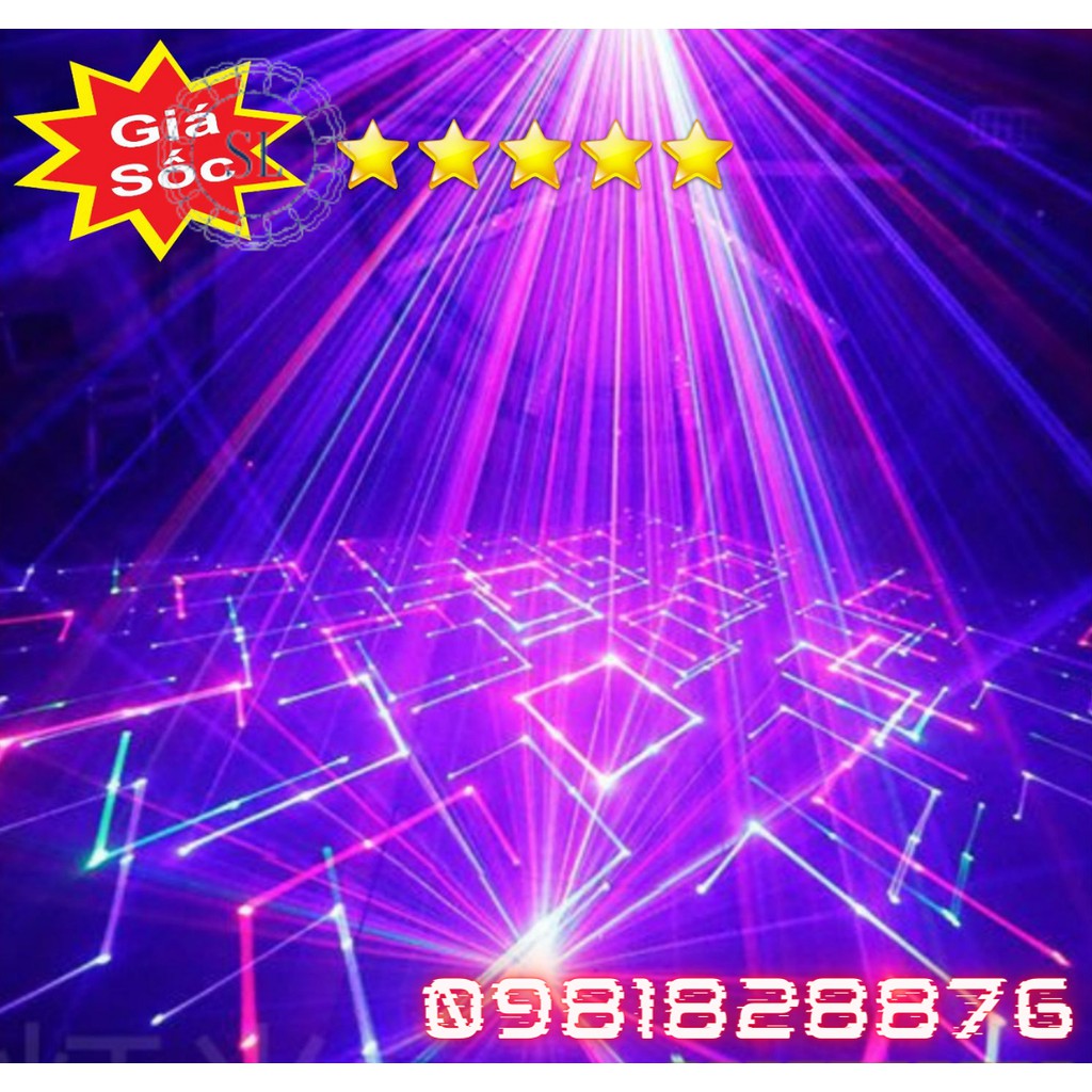 Đèn Laser 10D Chiếu Hình Ảo Cho Phòng Bay Đèn Karaoke Đèn Sân Khấu