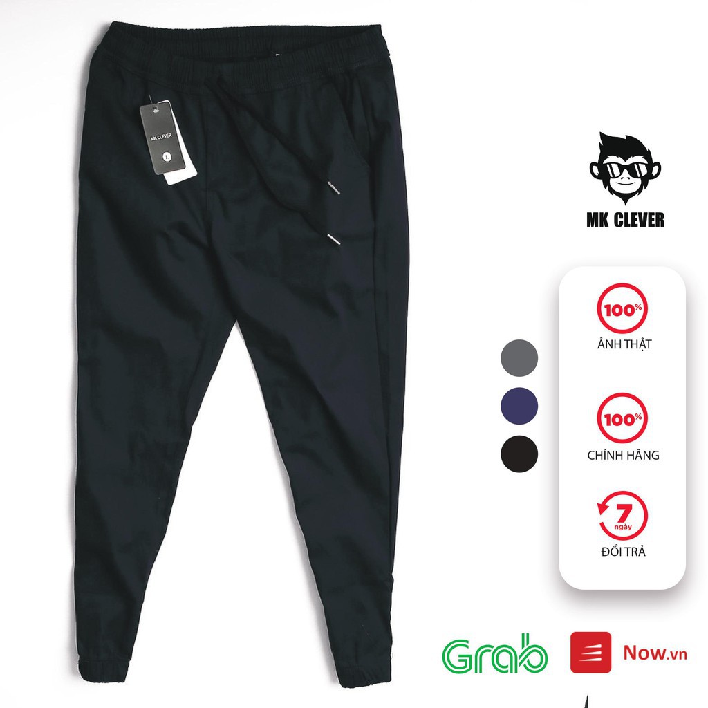 Quần jogger kaki nam lưng thun co giãn MK07 - MK CLEVER - Hàng nhập khẩu