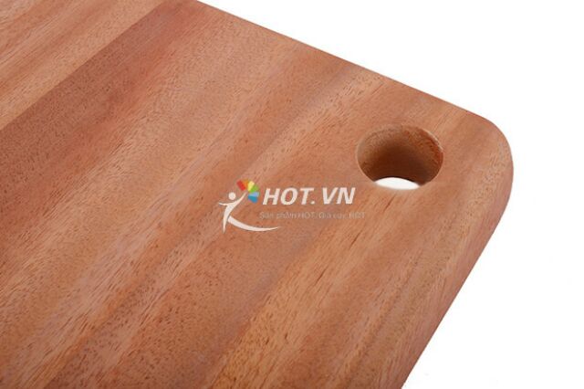 Thớt gỗ chữ nhật Woodpro trung dày dặn bền đẹp