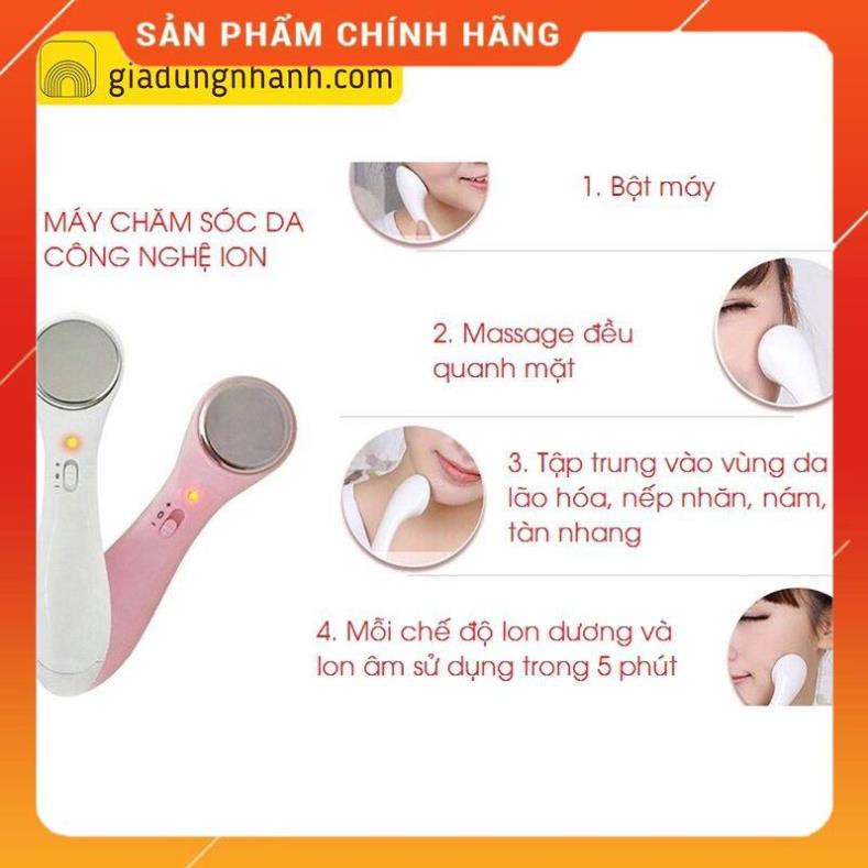 [VIP] Máy Massage Mặt Bằng Ion Thông Minh