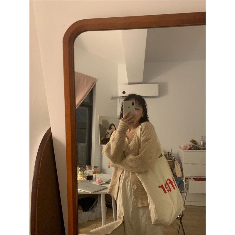 Túi Xách Vải canvas Cỡ Lớn Phong Cách Nhật Hàn Thời Trang 2022 Cho Nữ