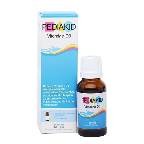 Pediakid Vitamin D3 Cho Bé 20ml
