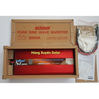 Kích điện sin chuẩn 3000w 24v lên 220v model fpc-3000b