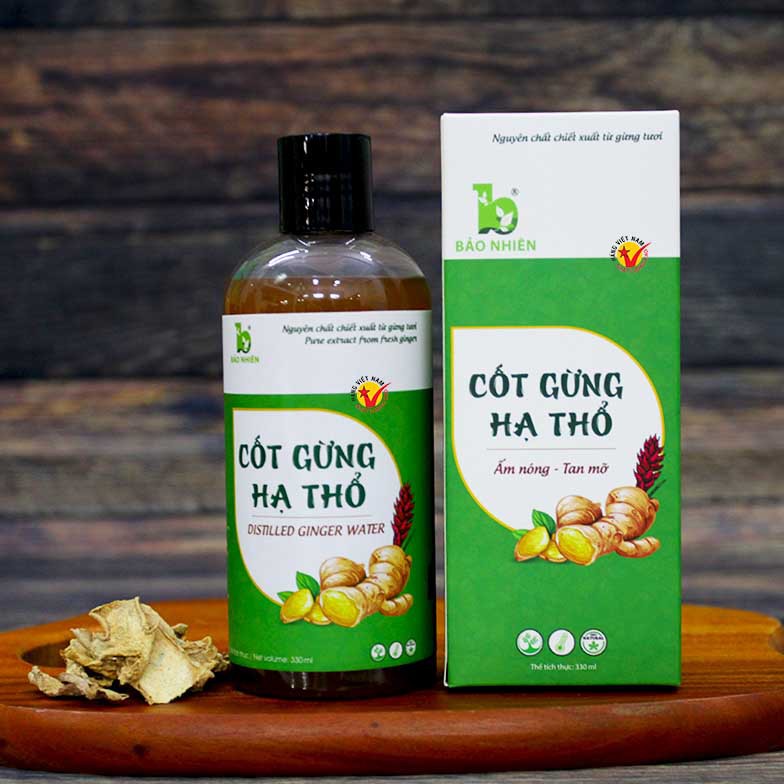 Cốt gừng hạ thổ Bảo Nhiên 330ml