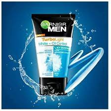 (hàng Mới Về) Sữa Rửa Mặt Garnier Men Turbolight Kiểm Soát Dầu Chăm Sóc Da 50ml