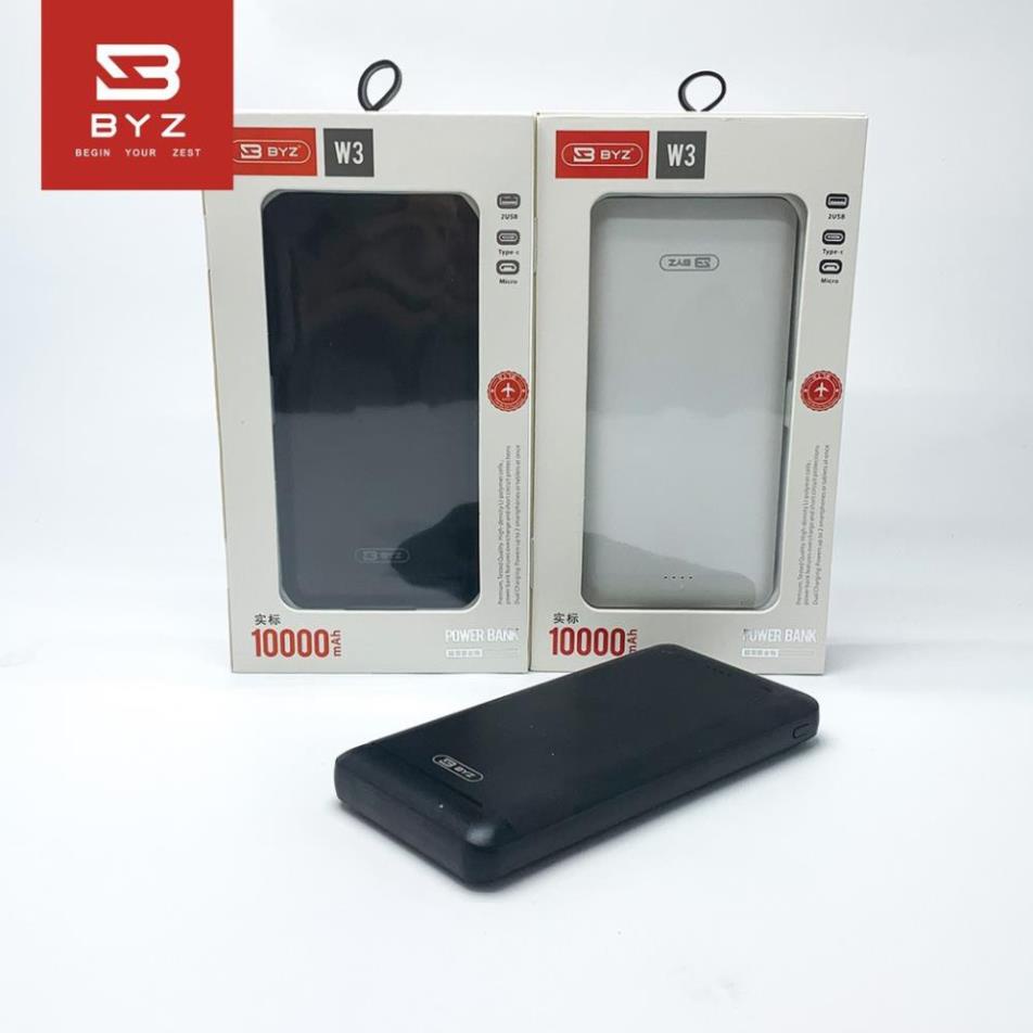 Sạc Dự Phòng,Cục Sạc Dự Phòng iphone, W3 10.000 mAh