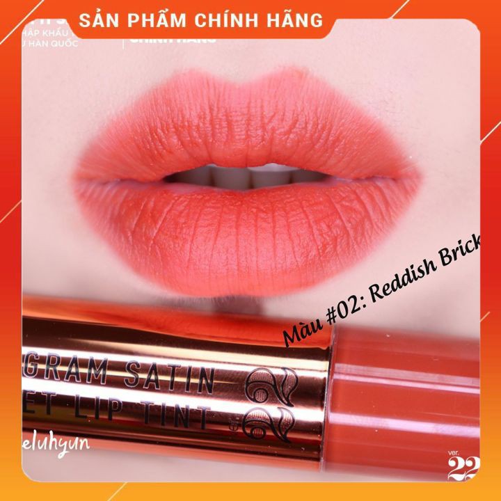 [ 2021] Son Kem Lì Chosungah 22 Zerogram Satin Velvet Lip Tint | WebRaoVat - webraovat.net.vn