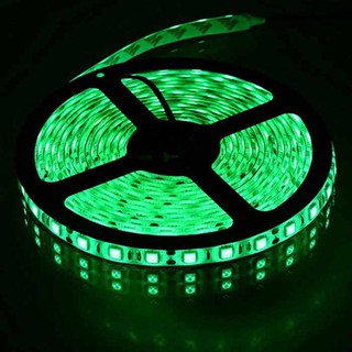 Cuộn Led dây dán trang trí phòng ngủ 5m 5050 màu đơn không chống nước
