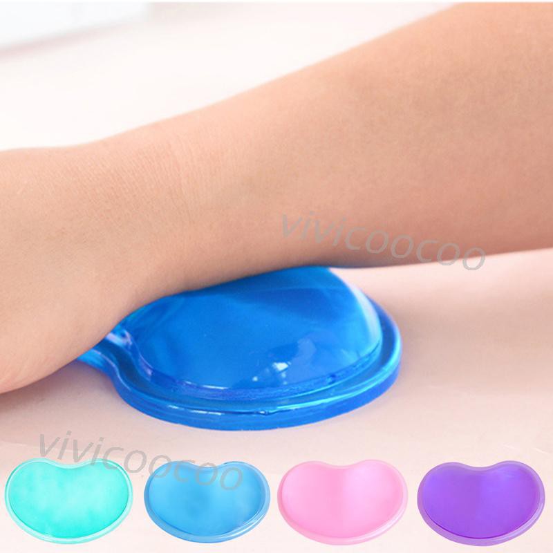 Miếng đệm kê cổ tay hỗ trợ dùng chuột máy tính làm bằng silicone trong suốt