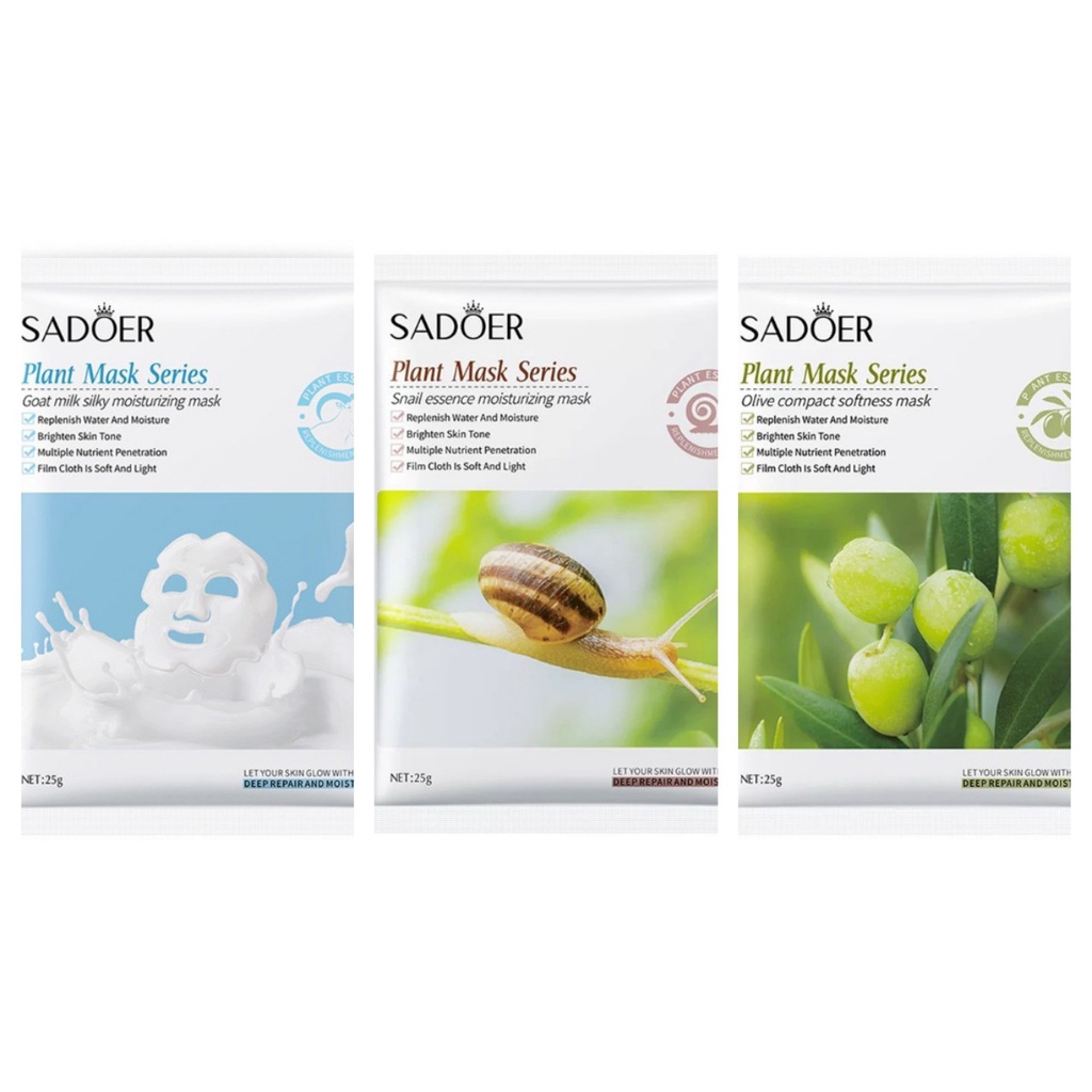 MẶT NẠ  SADOER DƯỠNG DA CẤP ẨM