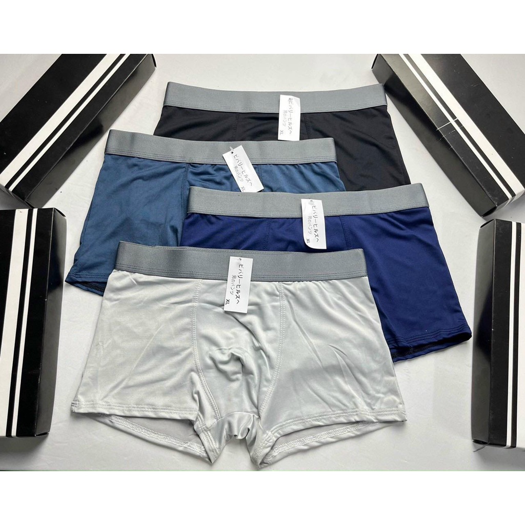 Quần lót nam xuất khẩu chất lượng hộp 5 cái đủ các size từ 40-80kg