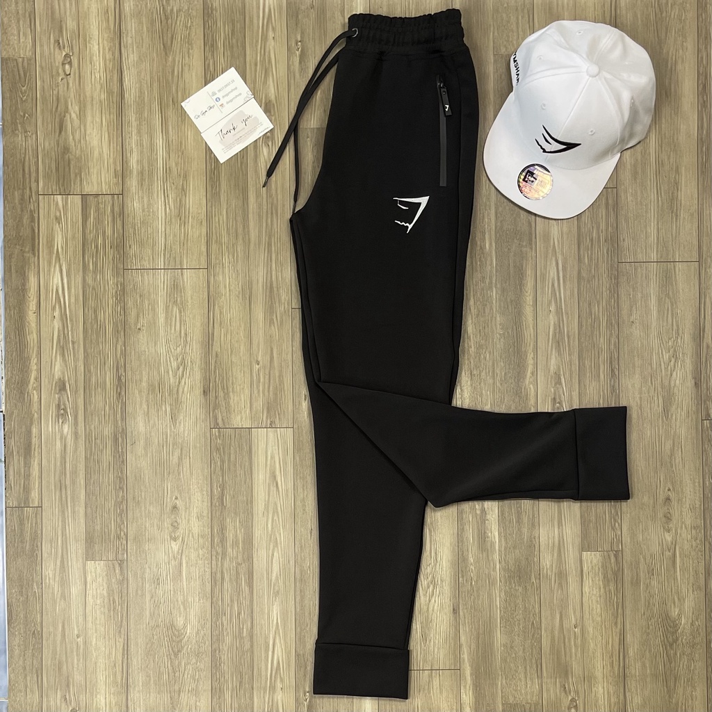 Quần dài thể thao nam DO GYM SHOP thun poly 4 chiều thoáng mát, logo thêu chắc chắn