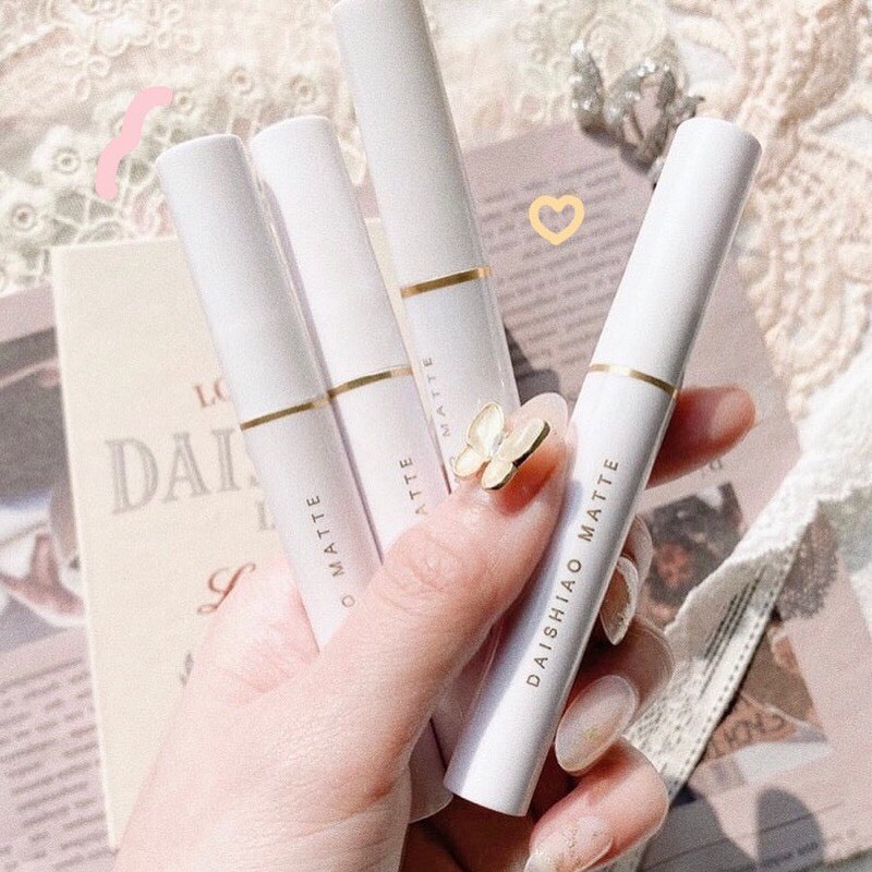 Set 4 Son Kem Lì Look Book DAISHIAO nội đia trung