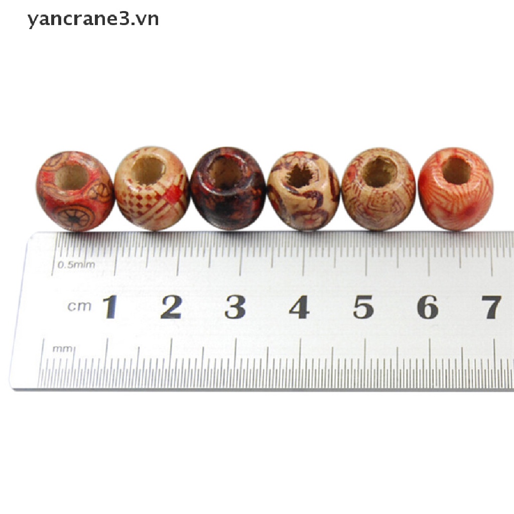 Bộ 50 Hạt Xỏ Lỗ Làm Tóc Dreadlock DIY yancrane3.vn