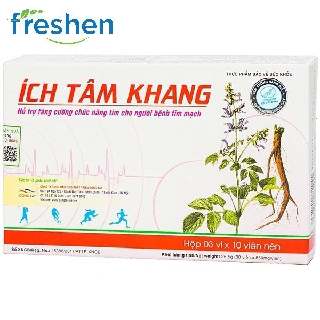 Ích tâm khang - giúp tăng cường sức khỏe tim mạch.