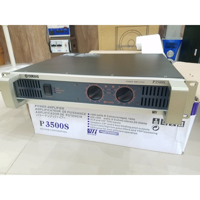 CỤC ĐẨY 2 KÊNH YAMAHA P3500S 16 SÒ LỚN HÀNG NHẬP