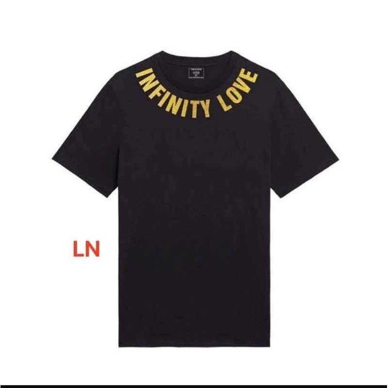 Áo phản quang vàng infini vòng cổ ngắn tay LN12