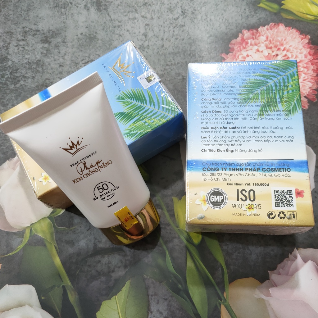 - KEM CHỐNG NẮNG PHÁP COSMETIC 60ML