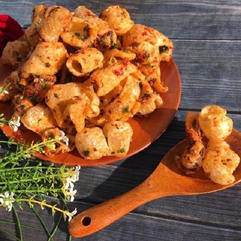 Da Heo Mắm hành❤️Hàng Loại 1❤️ Thơm Ngon Ròn Giụm hũ 200g_Đồ ăn vặt CemLY Hà Nội | BigBuy360 - bigbuy360.vn