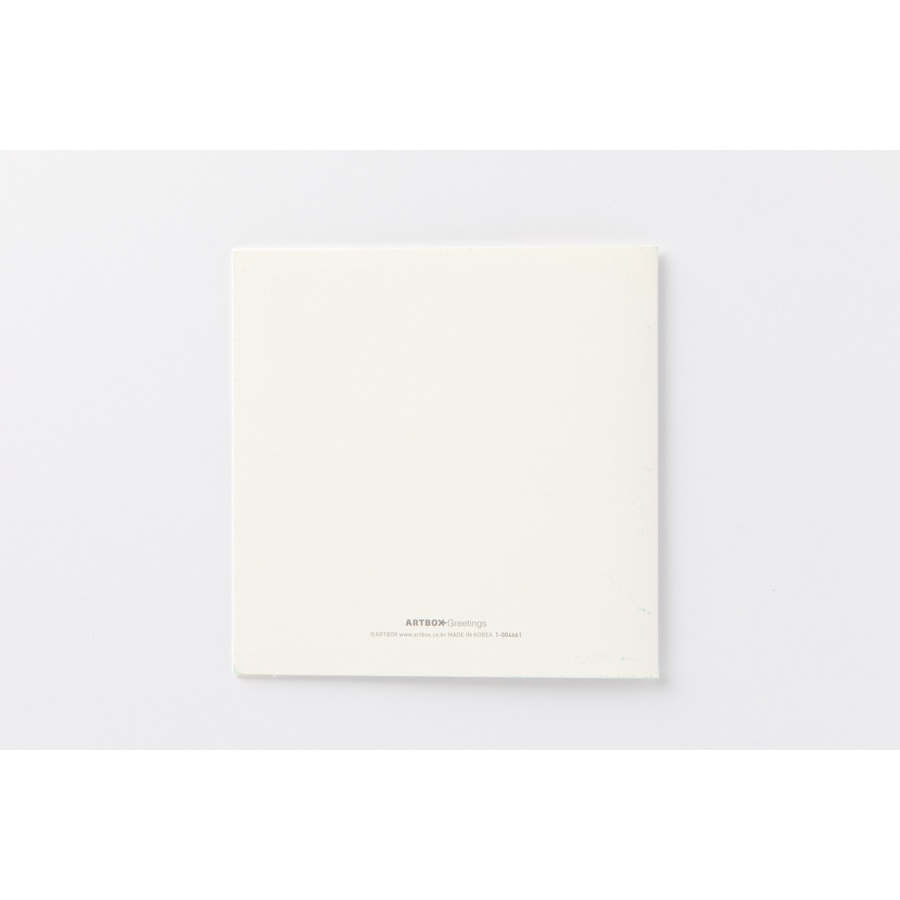 Set Thiệp ARTBOX Hàn Quốc In Chữ I Have Something To Say Bằng Tiếng Hàn Độc Đáo Kèm Phong Bì