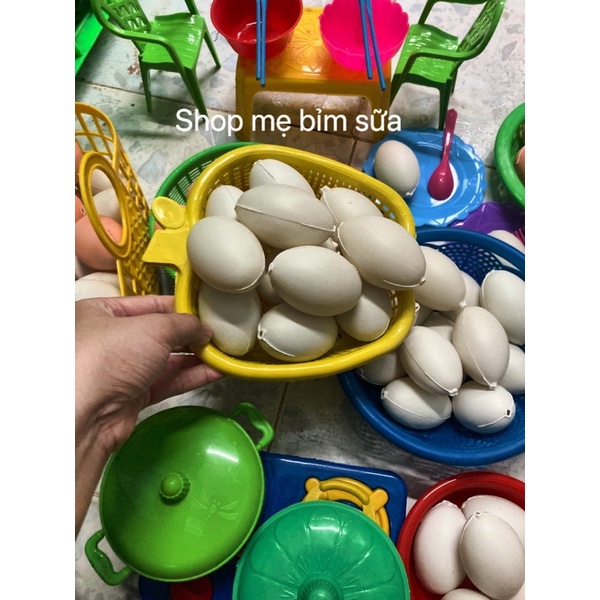 Bộ nhà bếp làm trứng cho bé