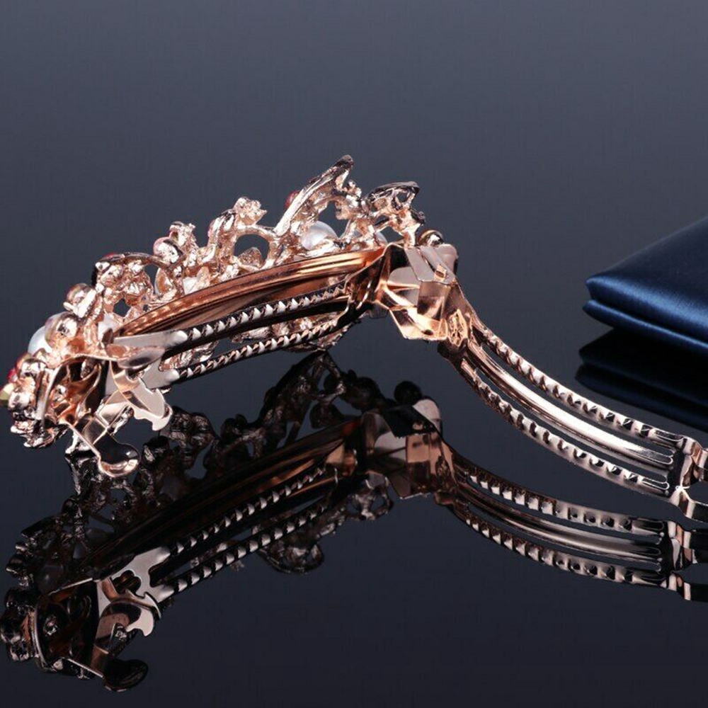 Kẹp tóc đính đá sang trọng cho nữ